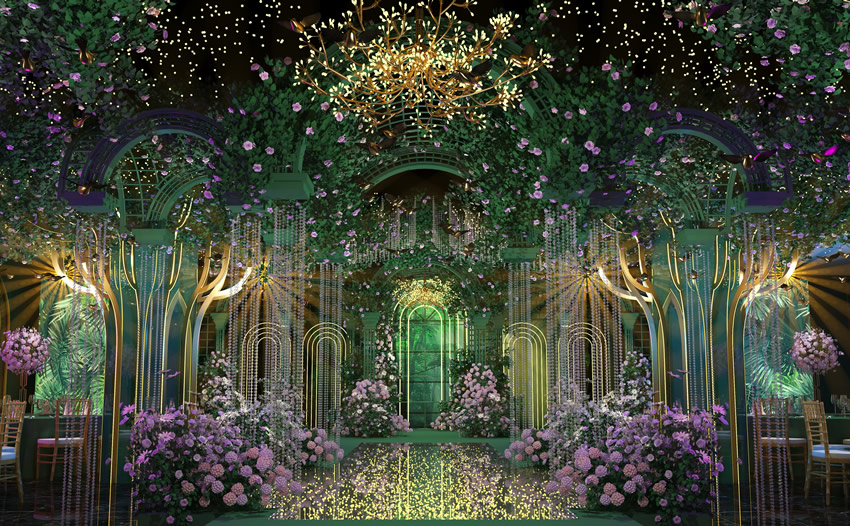 松江奇妙森林婚礼堂效果展示